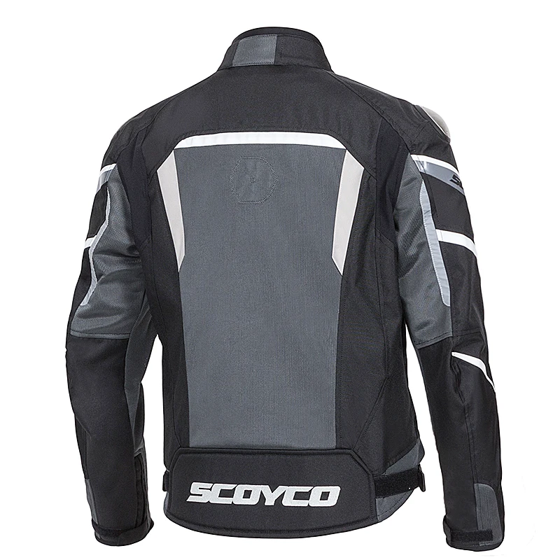 SCOYCO, Мужская мотоциклетная куртка, бронежилет, мотоциклетная куртка, куртка для езды, светоотражающий, для мотокросса, Chaqueta, защитное снаряжение, одежда