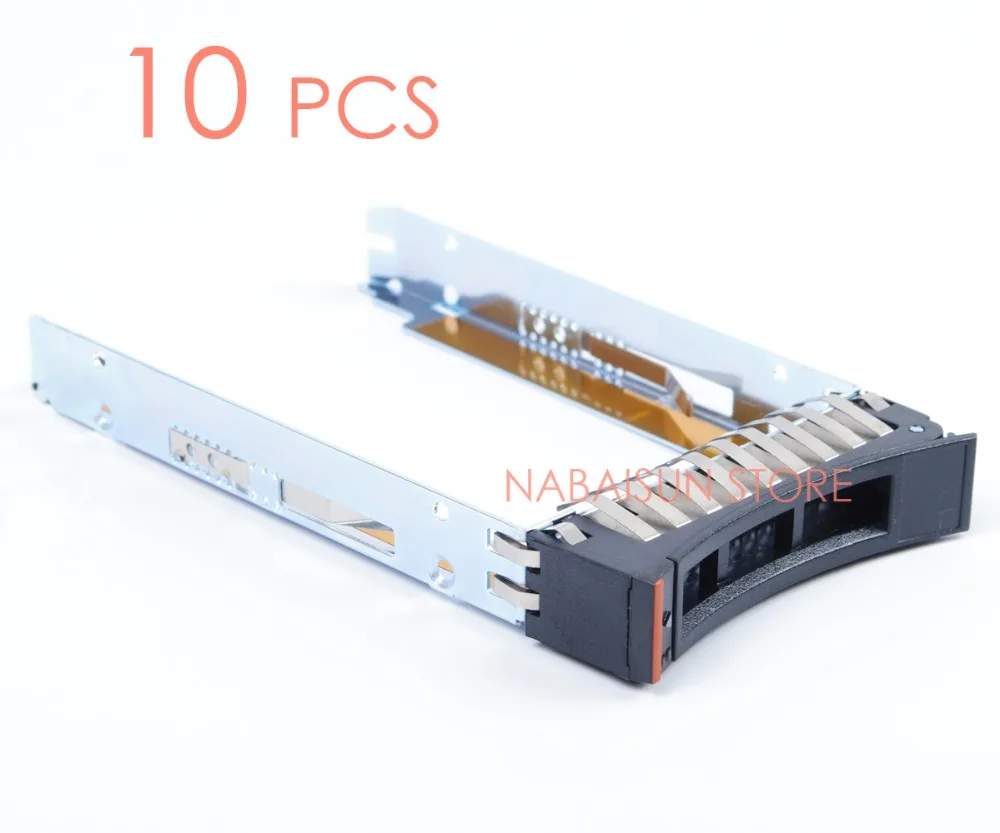 10 шт. 44T2216 сервер HDD лоток 2," SFF SAS HDD лоток Caddy для X3400M2 X3500M2 X3650M2 X3550M3 X3650M3, с винтами
