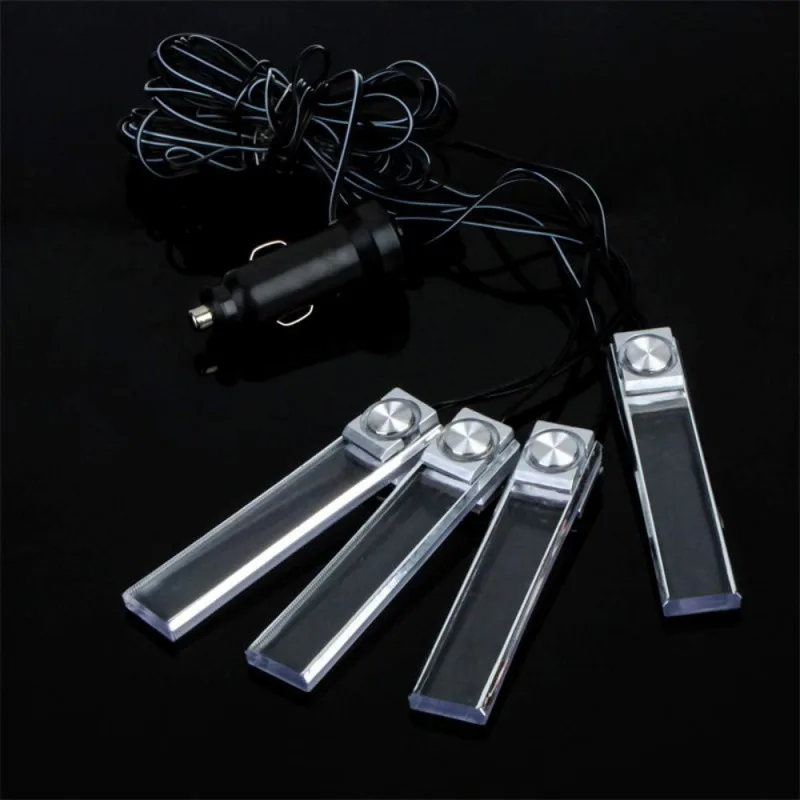  4x Ambient Light LED Atmosphere Light Auto Interior Inner Door Bowl handle Armrest Light Car Door I - 4000083562101