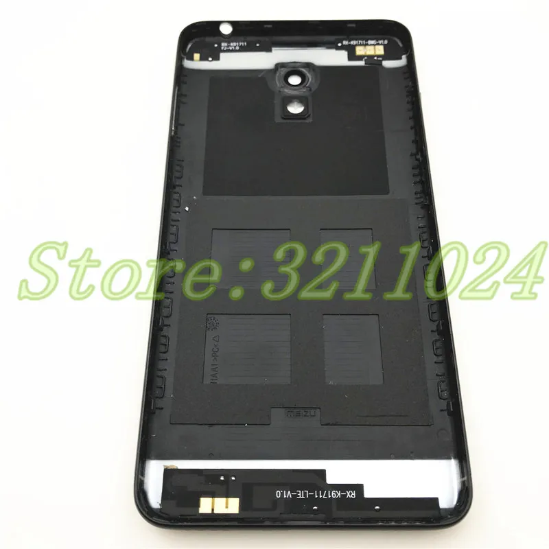 5," для Meizu M6 m6 mini M711H M711Q Задняя крышка батареи запасные части чехол+ кнопки объектив камеры+ боковые клавиши