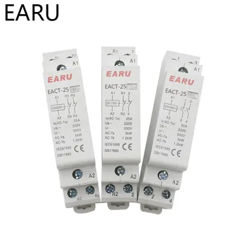 

2P 16A 20A 25A 1NO 1NC 2NO 2NC AC 220V 230V 50/60Hz Din Rail Mounted Household Modular AC Contactor for Smart Home House Hotel