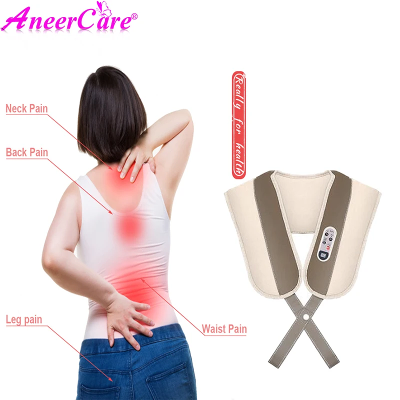 shiatsu msajeador neck massager electric vibromassage electric back and neck massager Infrared heated kneading car home 1 shiatsu msajeador neck massager electric vibromassage electric back and neck massager Infrared heated kneading car home 5