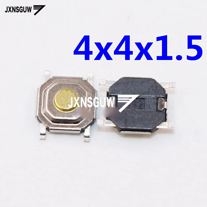 100 шт. новый оригинальный 4*4*1 5 мм патч-Кнопка micro-touch переключатель 4x4x1