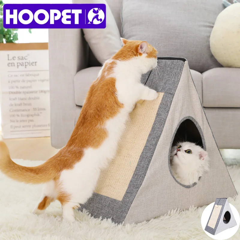 Игрушка для кошек HOOPET, забавная игровая кровать для домашних животных, мягкая доска для щенков