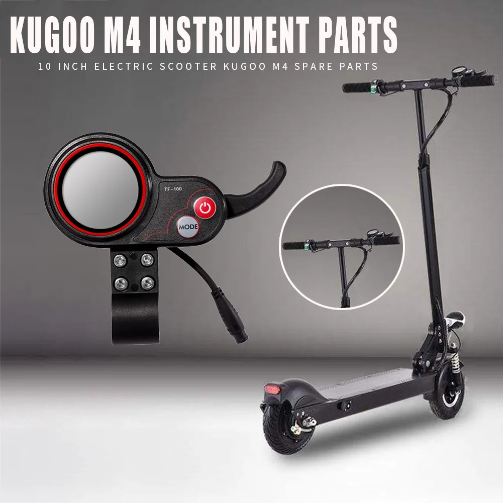 10 inch Electric Scooter Instrument Display Plastic Dashboard for Kugoo M4 Lightweight Element Decoration Parts Tools | Спорт и