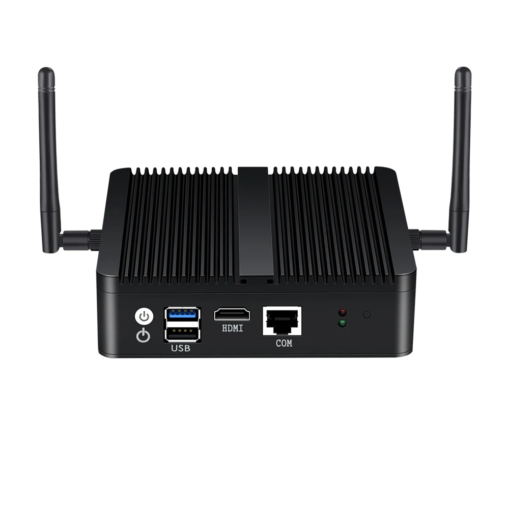 6* LAN 1000 Мбит/с Intel 211AT мини ПК Intel Celeron J1900 четырехъядерный маршрутизатор брандмауэр Windows 10 Ubuntu HDMI консоль Мини компьютер