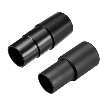 

uxcell 32mm 1Pcs 2Pcs 4Pcs Extension Wand Hose Extend Adapter Vacuum Cleaner Accessory Black