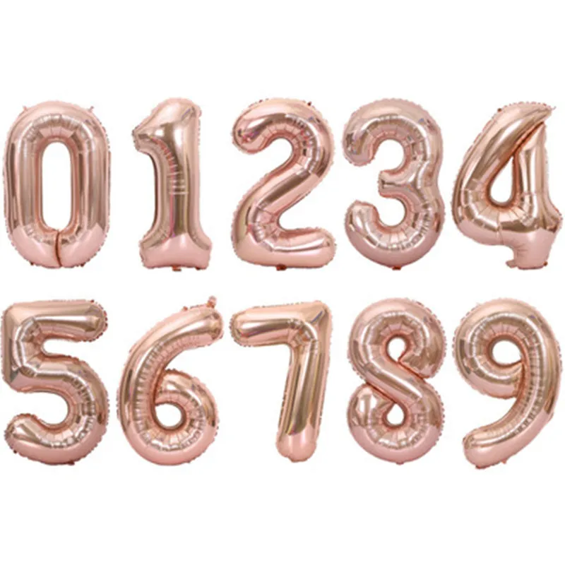 40inch rose gold number (11)
