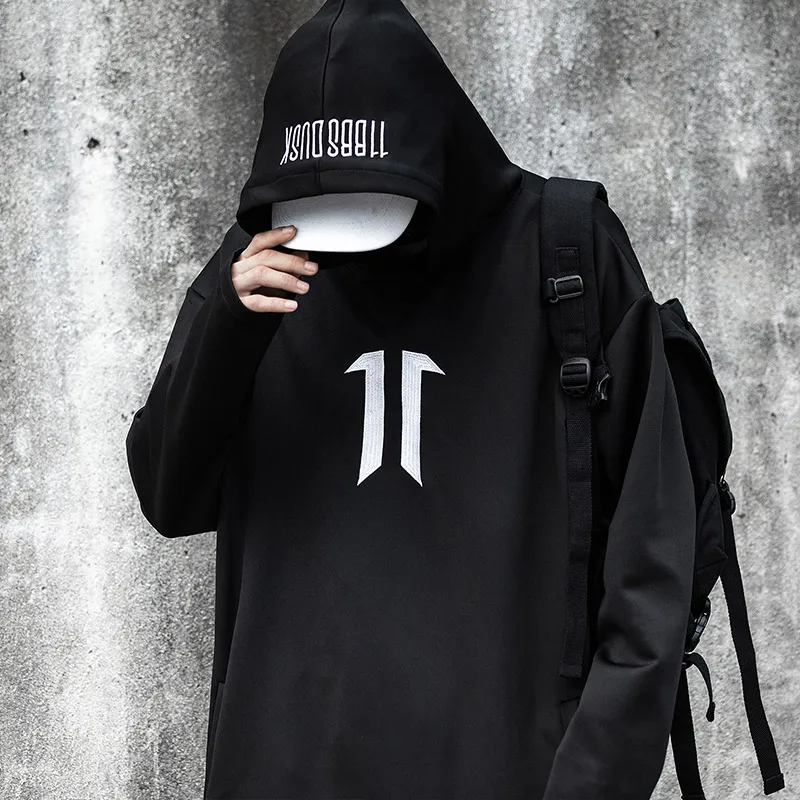 US Size Sweatshirts Men Harajuku Streetwear Long Hoodies Autumn Fashion Casual Hip Hop Male Jacket Oversize Cotton DG419