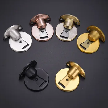 

Door Stopper Stainless Steel Invisible Anti-Collision Doorstop Holder Catch Gadget Hidden Door Holders Home Furniture Hardware