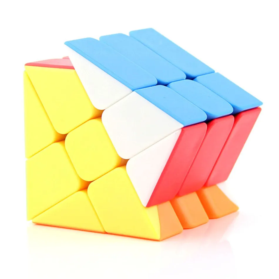 MoYu Meilong Cubing Classroom Windmill Cube 3x3 Magic Cube Stickerless Puzzle Cubes Professional Speed Educational Toys 4