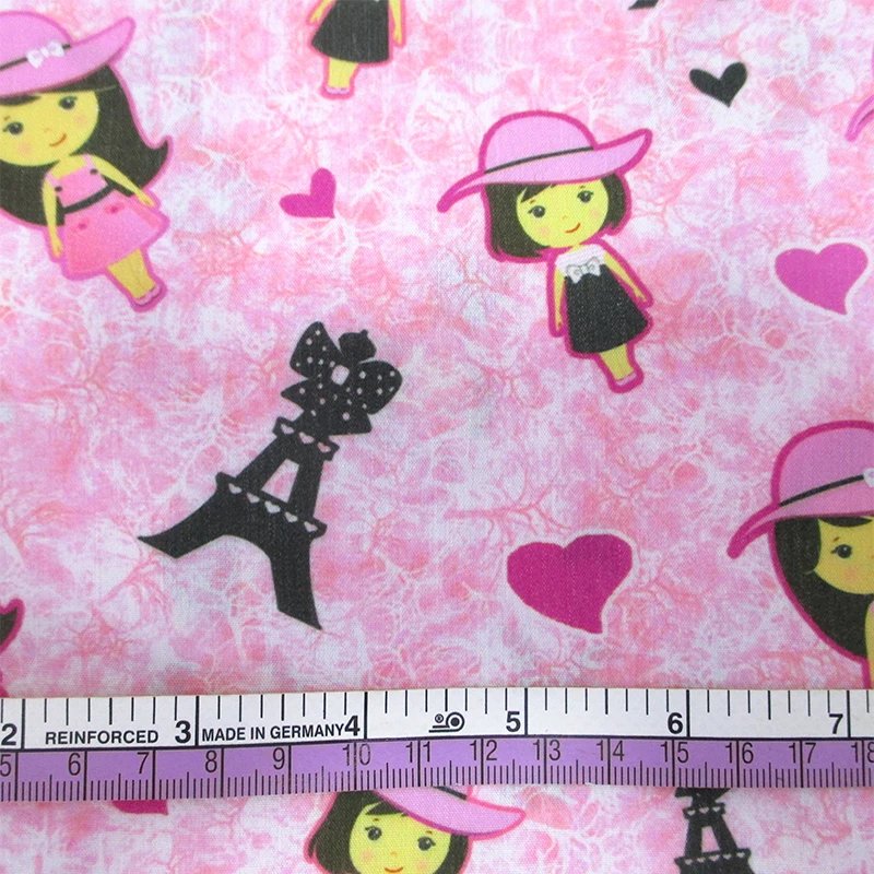 David accessories 50*145cm губы полиэстер хлопчатобумажная ткань для тканей детское