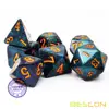Bescon Starry Night Dice Set Series, 7pcs Polyhedral RPG Dice Set Milky Way, Midnight, Twilight 3