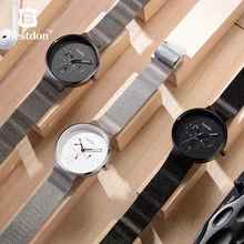 Модные брендовые мужские часы Bestdon, роскошный дизайн, водонепроницаемые часы для студентов, швейцарские кварцевые часы Relogio Masculino, черные мужские часы
