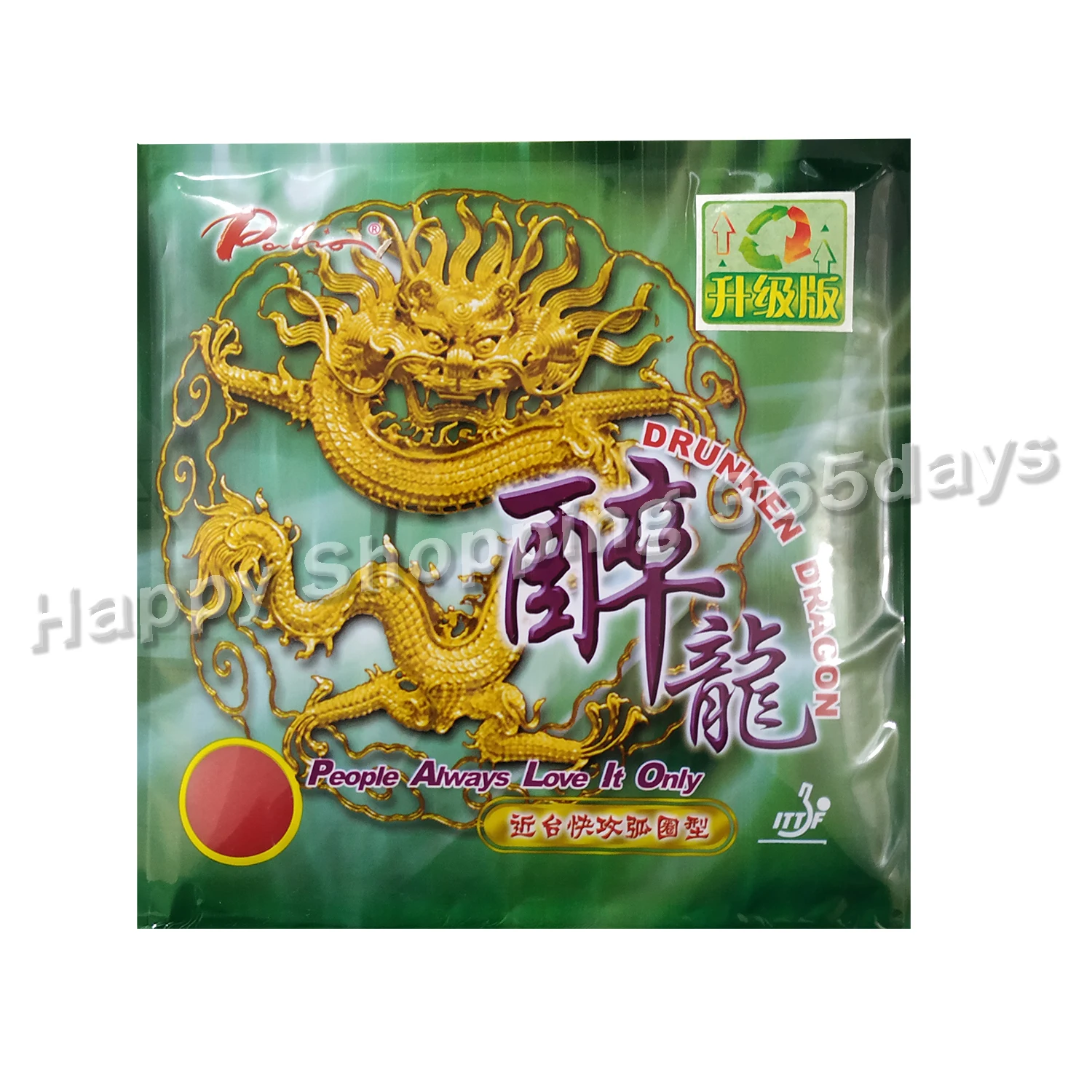 Palio Drunken Dragon pips-в настольном теннисе/pingpong резиновый с губкой