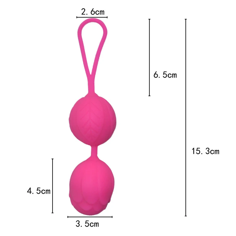Women Silicone Vaginal Excercise Balls Vibrators Toy Adult Sex Toys All shipping 5