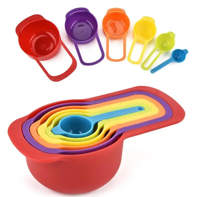 5/6pcs Measuring Spoon Hot Selling Delicate Safety Durable Scoop Kitchen Cooking Tool Powder Flavor Kichen Accessory