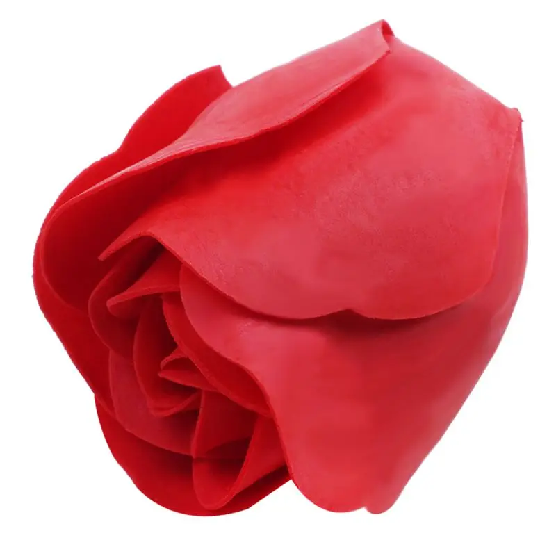 9 шт Ароматические Лепестки розы мыло для тела свадебный подарок (фиолетовый + белый)