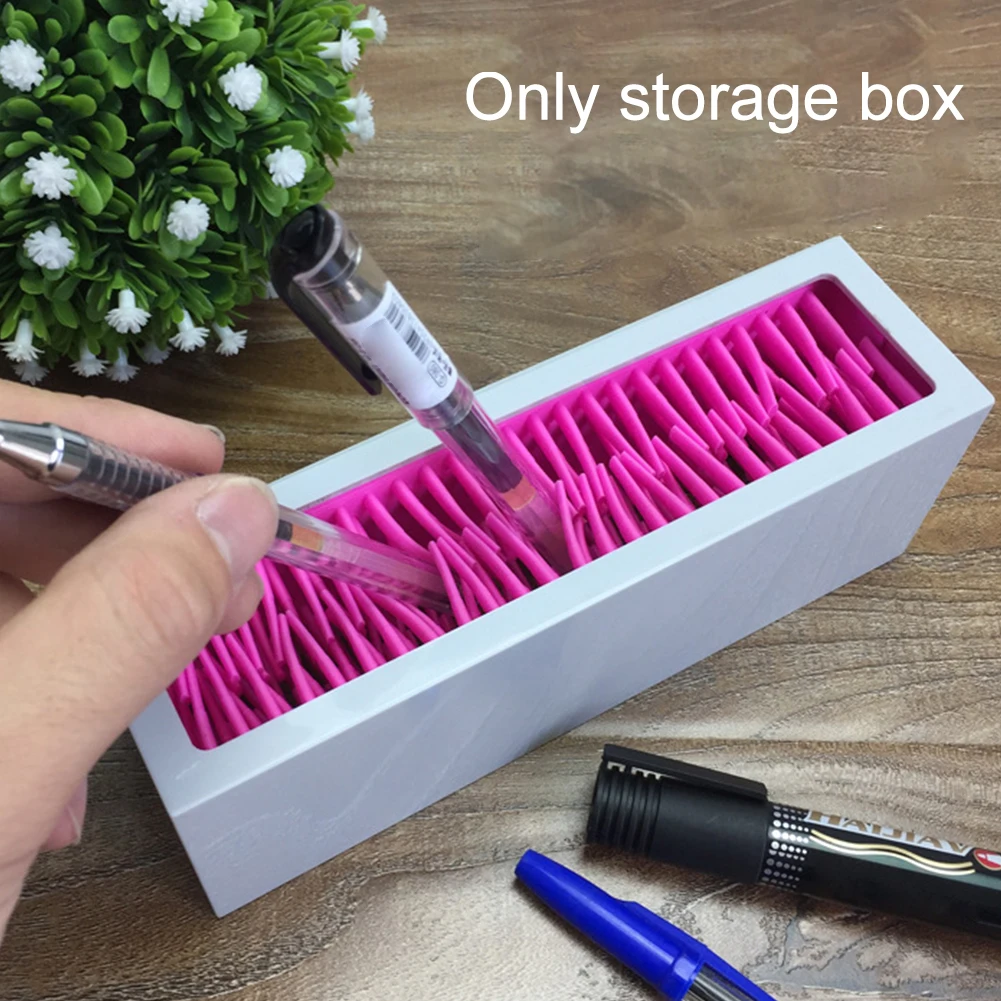 Makeup Organizer Stands Practical Silicone Holder Brush Lipstick Portable Insert Travel Storage Drawer Cosmetic Case Display
