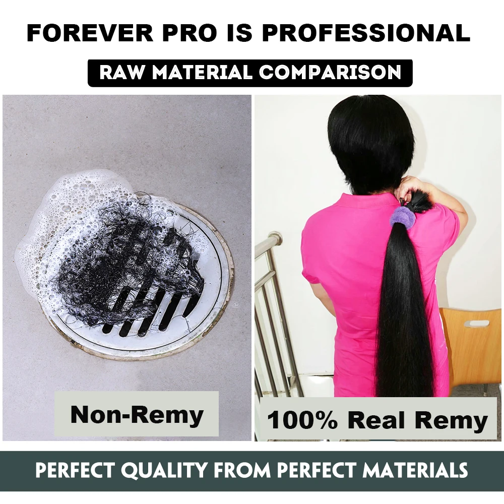 Накладные человеческие волосы Forever pro Hair 1 г/локон прямые пряди из натуральных
