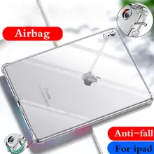 Para o iPad 9.7 2017 2018 2019 10.2 5th 6th 7th Geração Caso Gota Resistência capa mole TPU para iPad Air 1 2 3 Pro 9.7 10.5 11