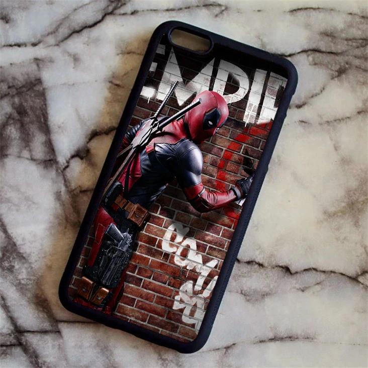 Оранжевый KETAOTAO аниме Marvel Soldat Дэдпул ретур чехол для телефона s для iPhone 4S 5C 5S 6S 7 8 Plus 8 Plus X Чехол Мягкий ТПУ резиновый силиконовый - Цвет: Оранжевый