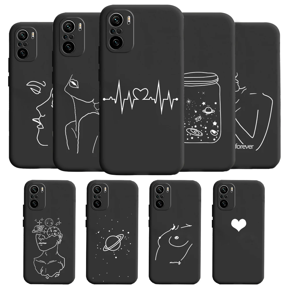 Для Xiaomi Poco X3 NFC F3 GT M3 M2 перезаряженный F2 Pro 5G X2 F1 3D окрашенный чехол для телефона