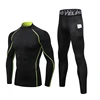 Thermal Underwear Sets Men High Collar Winter Long Johns Thermo Underwear Compression Sweat Quick Drying Thermal Clothing 2