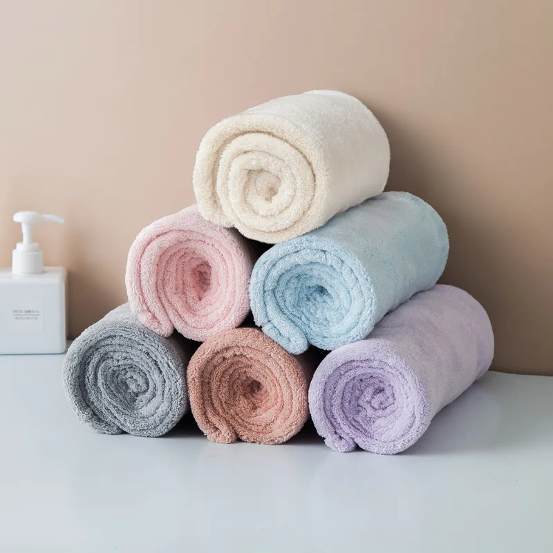 Женская ванная комната супер абсорбент быстросохнущее плотное полотенце из микрофибры для ванной фен для волос колпачок быстросохнущее полотенце тюрбан