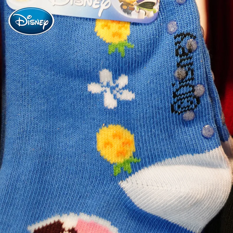 Disney cute baby socks mickey/minnie/pig cartoon printed cotton socks 3-10 years old children autumn&winter socks