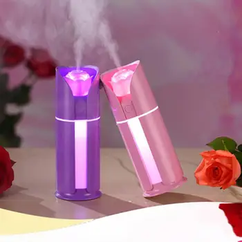 

New Colorful Light bulb Humidifier Air Ultrasonic USB 400ML Essential Oil Diffuser Atomizer Freshener Mist Maker For Home Office