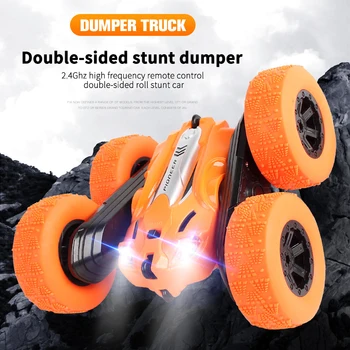 

RC Stunt Car Gesture Induction Control Remote Control Stunt Car Off-Road Vehicle Double Side Driving Stunt Car Toys For Kids