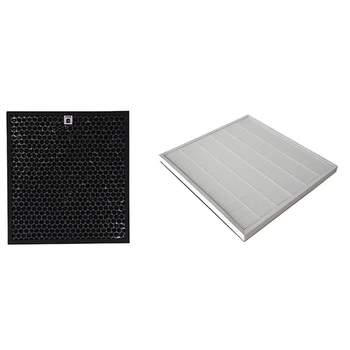 

Air Purifier Filter Carbon HEPA Filter AC4123 for AC4002 & Hepa Dust Filter F-Y104WZ for Panasonic F-P04DCZ