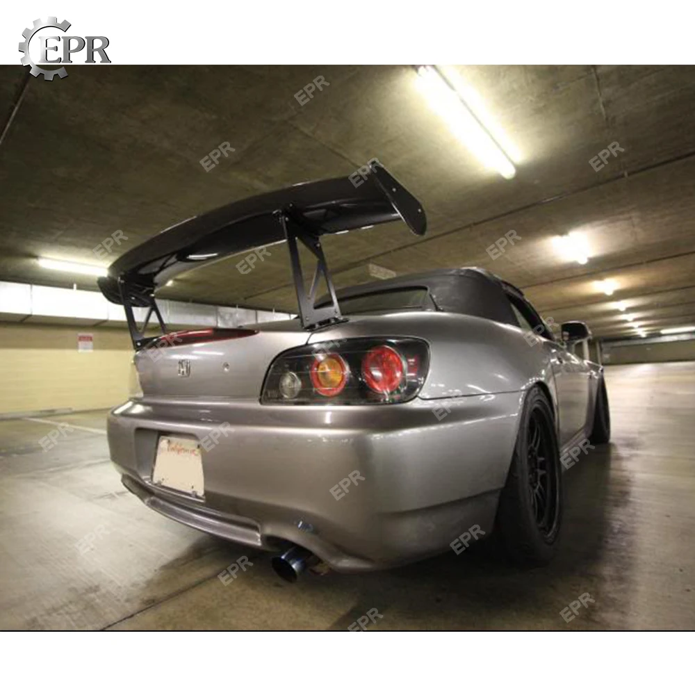 Задний спойлер для S2000 из углеродного волокна SP Honda комплект глянцевых волоконных