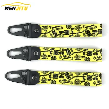 

JDM Racing keyring Tags JDM keytags keychain Auto Car keychain car drift Key Phone Holder Quick Release Drift Car enthusiast