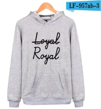 

Creative New Loyal Royal Hoodies Sweatshirts Harajuku Men/Women Sweatshirts Loyal Royal Hoodies Unisex Pullovers Cotton Coats