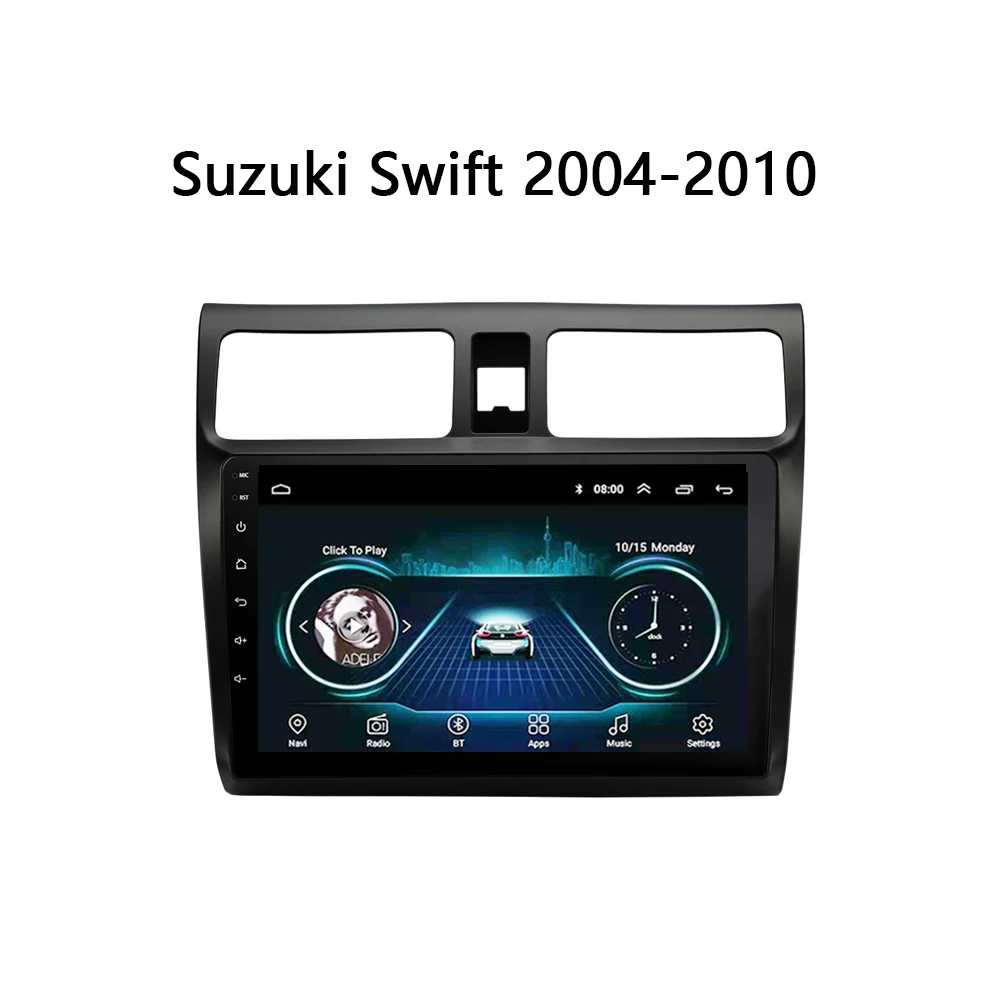 

Android 8.1 Car Radio multimedia-player for Suzuki Swift 2004-2010 DVD Player GPS Navigation WIFI buletooth