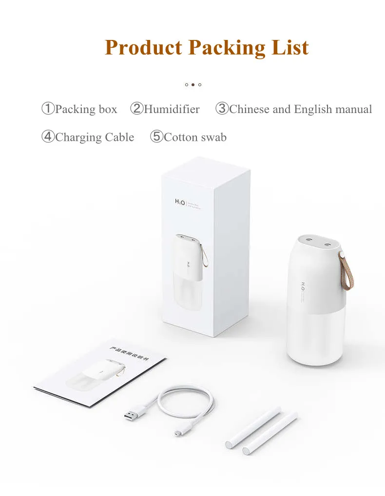 maker fogger difusor luz umidificador