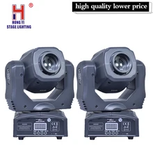 Светодиодный прожектор Мини Moving головной светильник 60 Вт DMX dj 8 gobos эффект сцены светильник(2 шт./лот