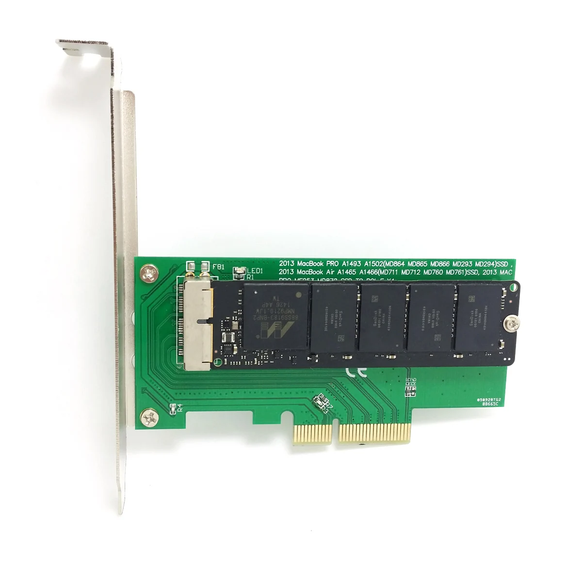 PCI Express E к 2013 2014 2015 Apple Macbook Pro Air SSD конвертируемая карта для A1493 A1502 A1465