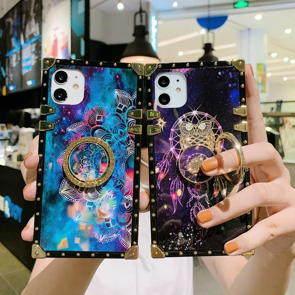 

Exquisite owl wind chimes case for oppo F17 Pro A53 A92 S 52 91 S5 A31 Realme 5 6 7 F 11 71 C15 C17 X50 XT RENO 2Z 3 4 pro