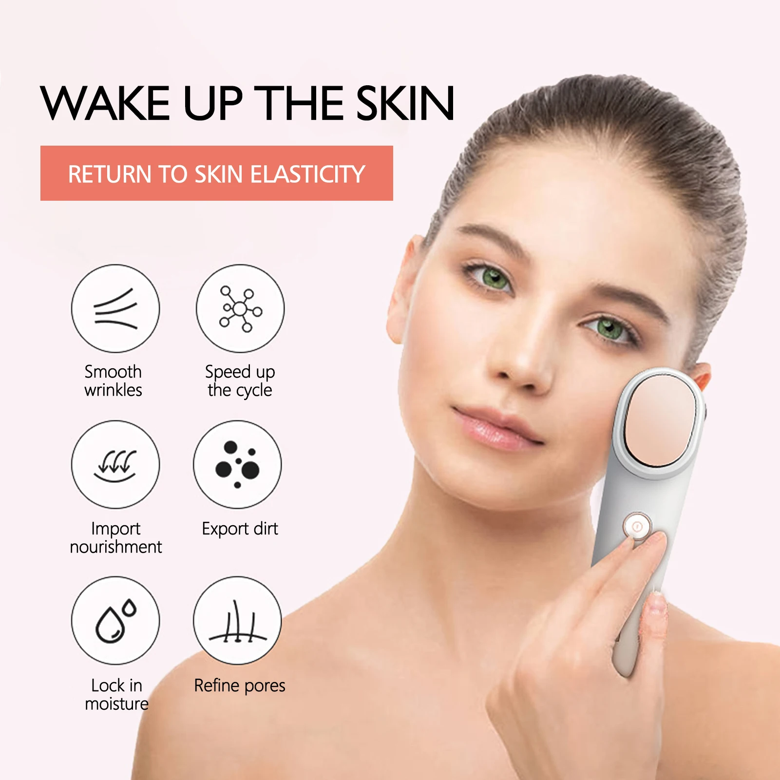 

Facial Absorption Massage Eye Massager Home Facial Massage Device Hot Massage Introduction Device Multifunctional Massage