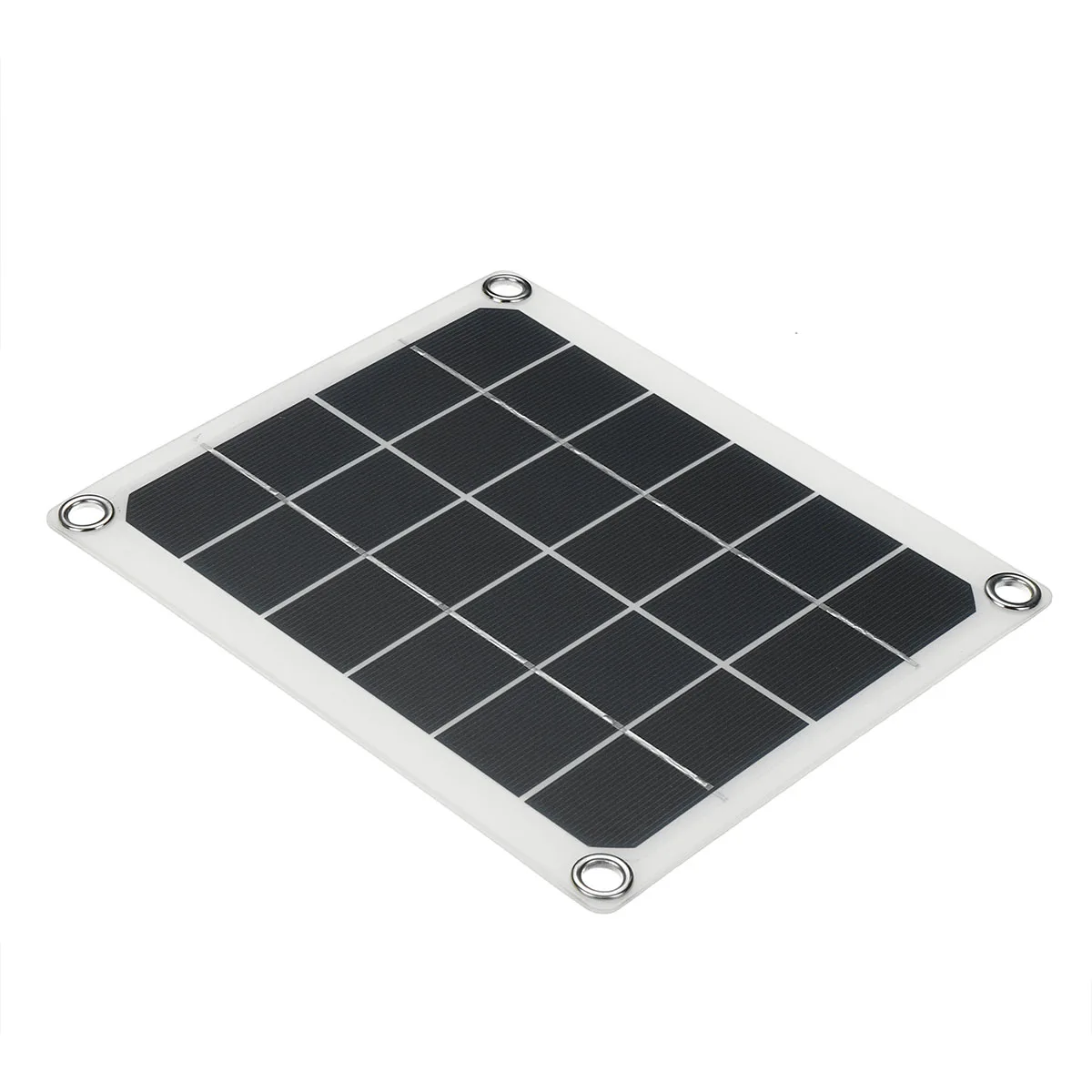 20 Вт DC5V солнечная панель Одиночная кристальная зарядка солнечных батарей Автомобильная Гибкая энергосберегающая телефонная батарея