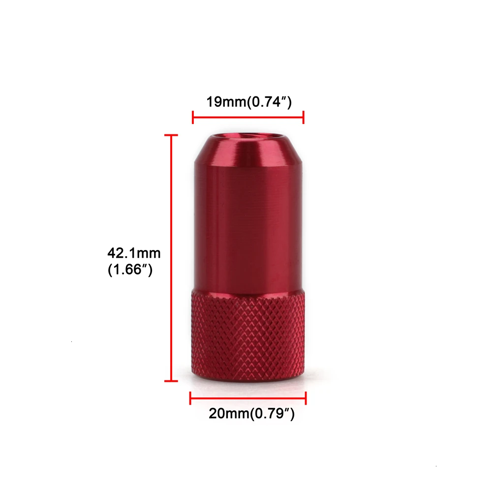 20 PCS 42mm Length Racing Lug Nuts d1 Alloy Aluminum 7075-t6 m12x1.5 Aftermarket Wheel Nut Jdm Accessories