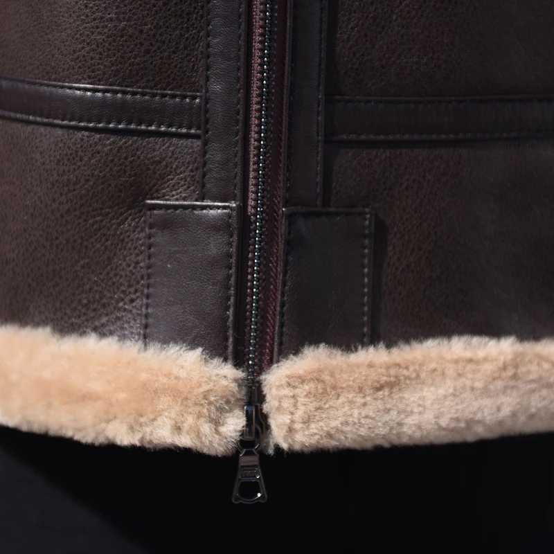 

Real Coat Winter Genuine Leather Shearling Jacket Women Short Wool Fur Coats Abrigos Mujer Invierno 2020 LL0029 KJ3133