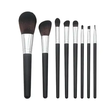 

8pcs in 1 Set Cosmetic Brushes Professional Plastic Handle Makeup Brushes Set Cosmetic Kit for Women Ladies Make Up Makeup Tools