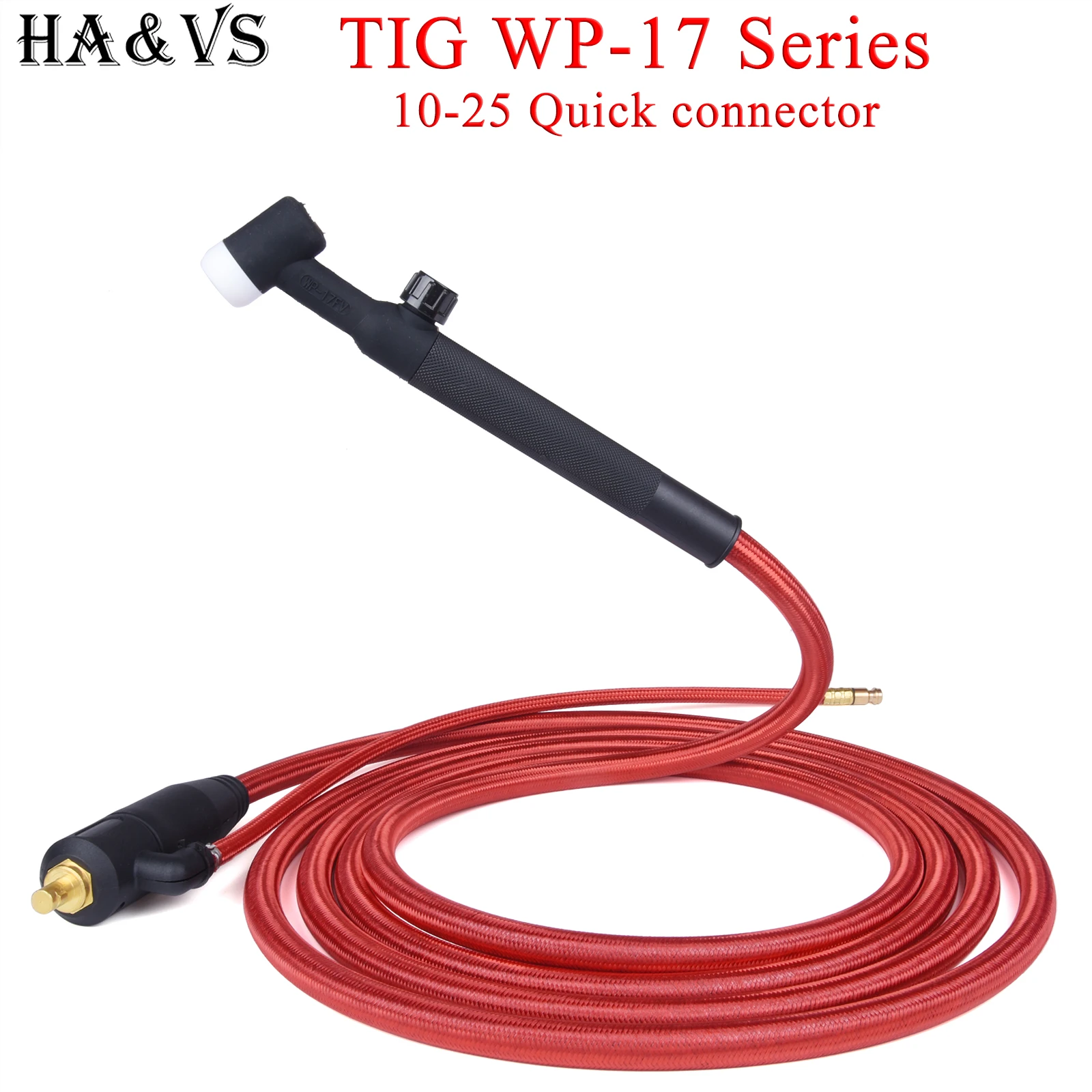 Tig Soudage Torche Consommables WP-17FV Refroidi par Air Souple Travail Du Métal