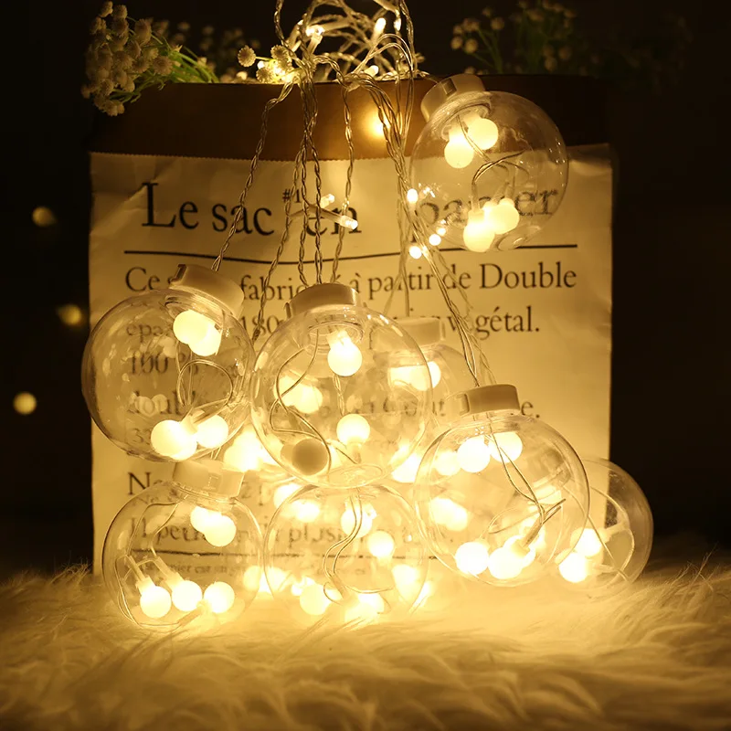 Светодиодный светильник-гирлянда из медной проволоки, гирлянда для занавесок, сказочное освещение для наружной свадьбы, Рождественское украшение, 220 В, штепсельная вилка европейского стандарта