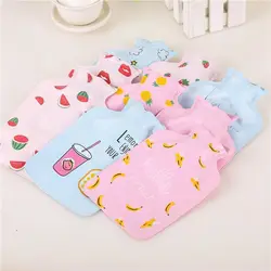 Hand Warmer Belly Foot Heated Products Pack Winter Reusable Home Portable Mini Cute Hot Water Microwave Bottle Gourd Heater Bags