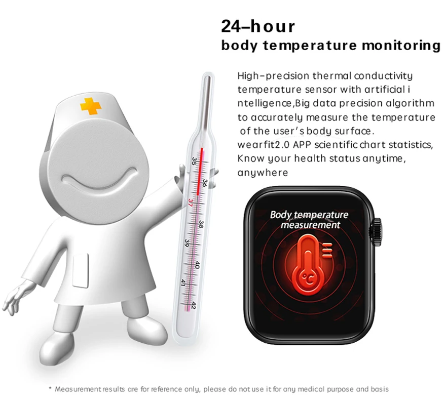 W58 Pro Smart Watch Men Smartwatch Pk iwo Series Monitor Body Temperature Bracelets Women For Xiaomi Android IOS Smartphone